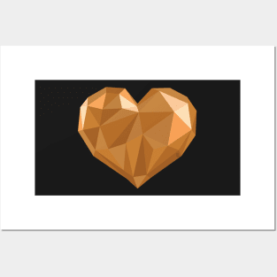 heart of gold Posters and Art